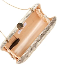 Antonio Melani Glenda Encrusted Minaudiere Clutch Bag