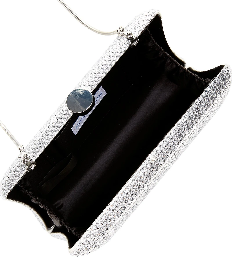 Antonio Melani Glenda Encrusted Minaudiere Clutch Bag