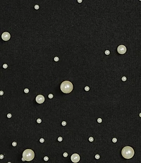 Antonio Melani Gracelyn Coordinating Pearl Detailing Long Sleeve Crew Neckline Sweater