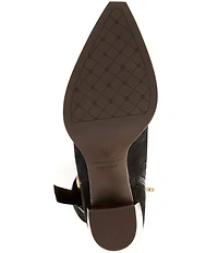 Antonio Melani Greer Suede Buckle Hardware Belted Dress Boots