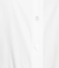 Antonio Melani Greta Long Sleeve Point Collar Poplin Bodysuit