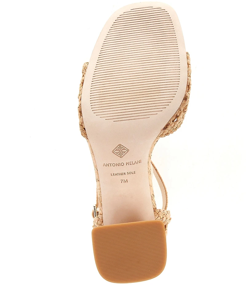 Antonio Melani Gretel Cork Woven Sandals
