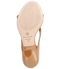 Antonio Melani Harlow Leather Funky Ankle Strap Dress Sandals