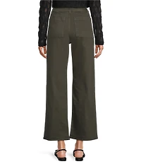 Antonio Melani High Rise Straight Leg Raleigh Pants