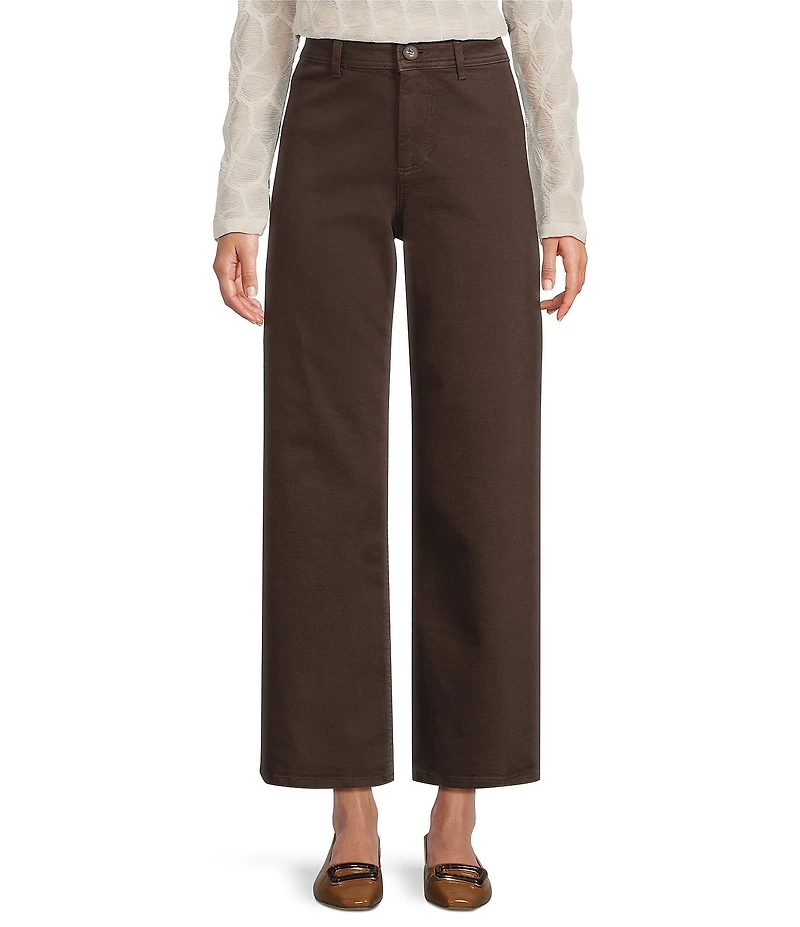 Antonio Melani High Rise Straight Leg Raleigh Pants