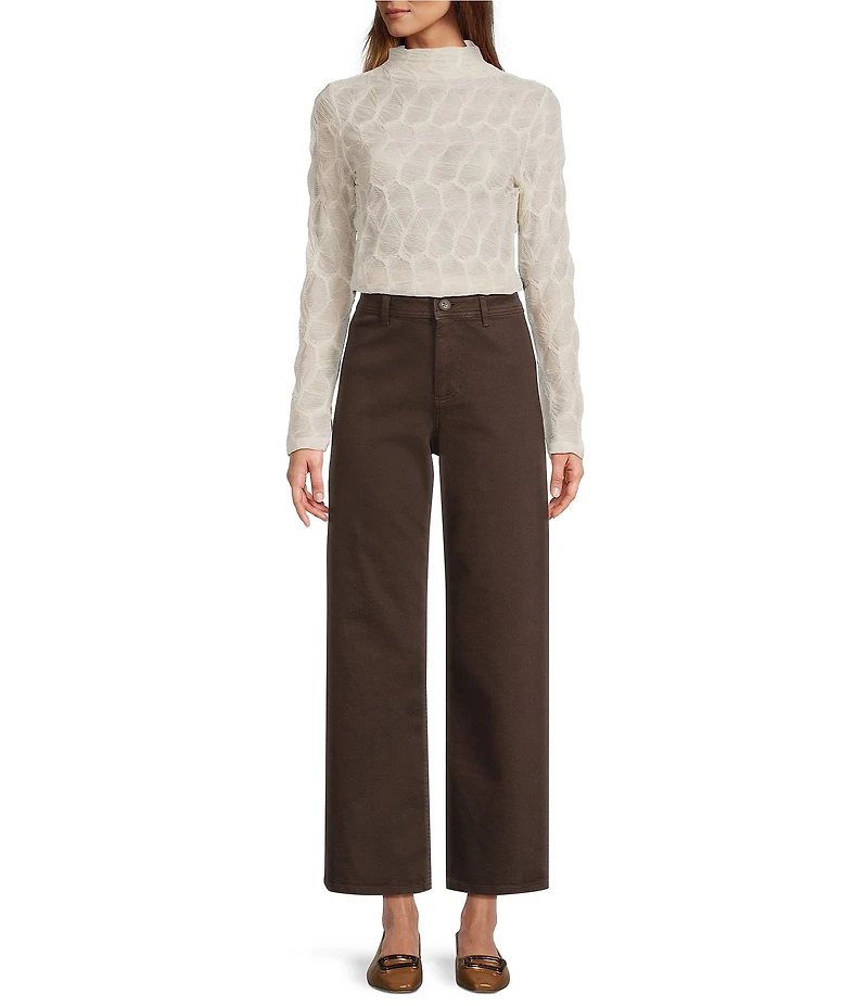 Antonio Melani High Rise Straight Leg Raleigh Pants