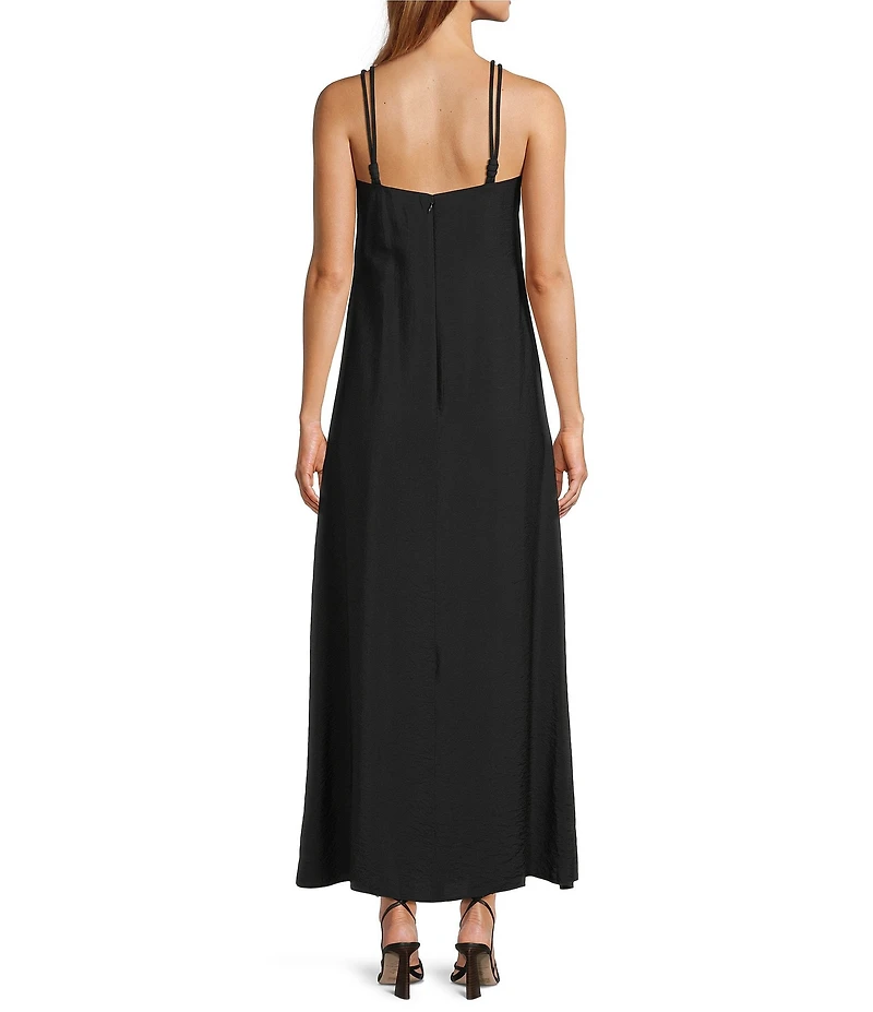 Antonio Melani Isabella Square Neck Sleeveless A-Line Midi Dress