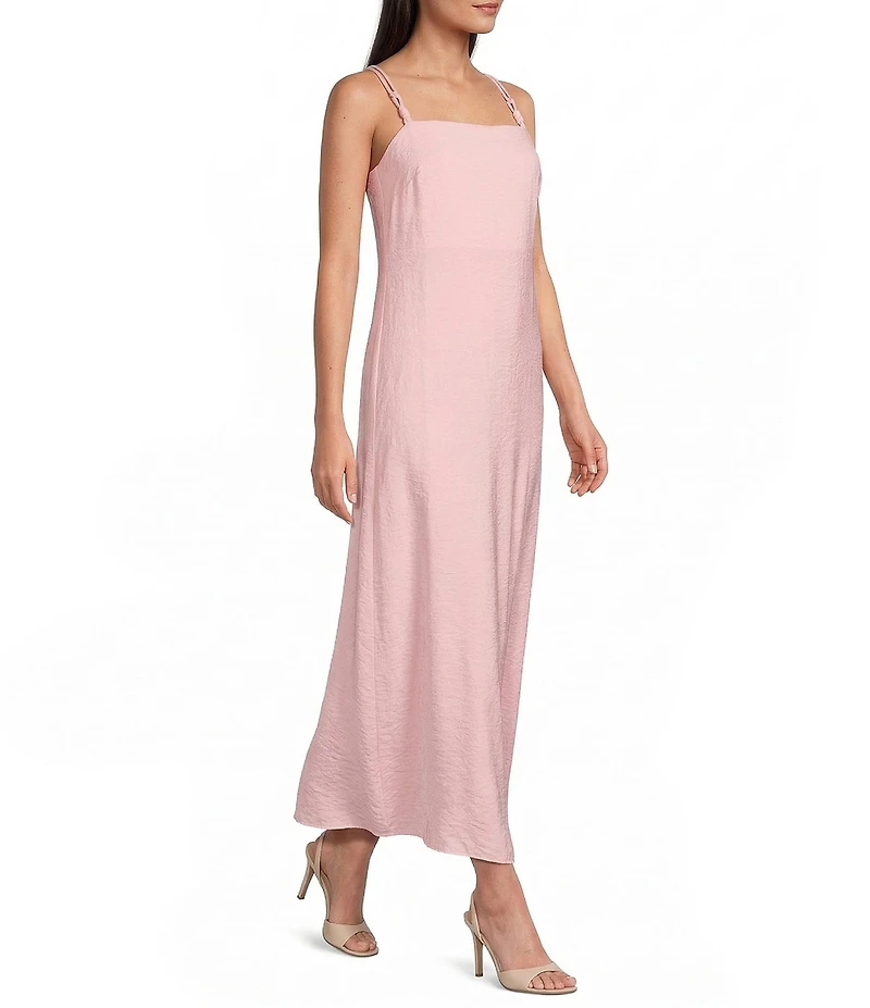 Antonio Melani Isabella Square Neck Sleeveless A-Line Midi Dress