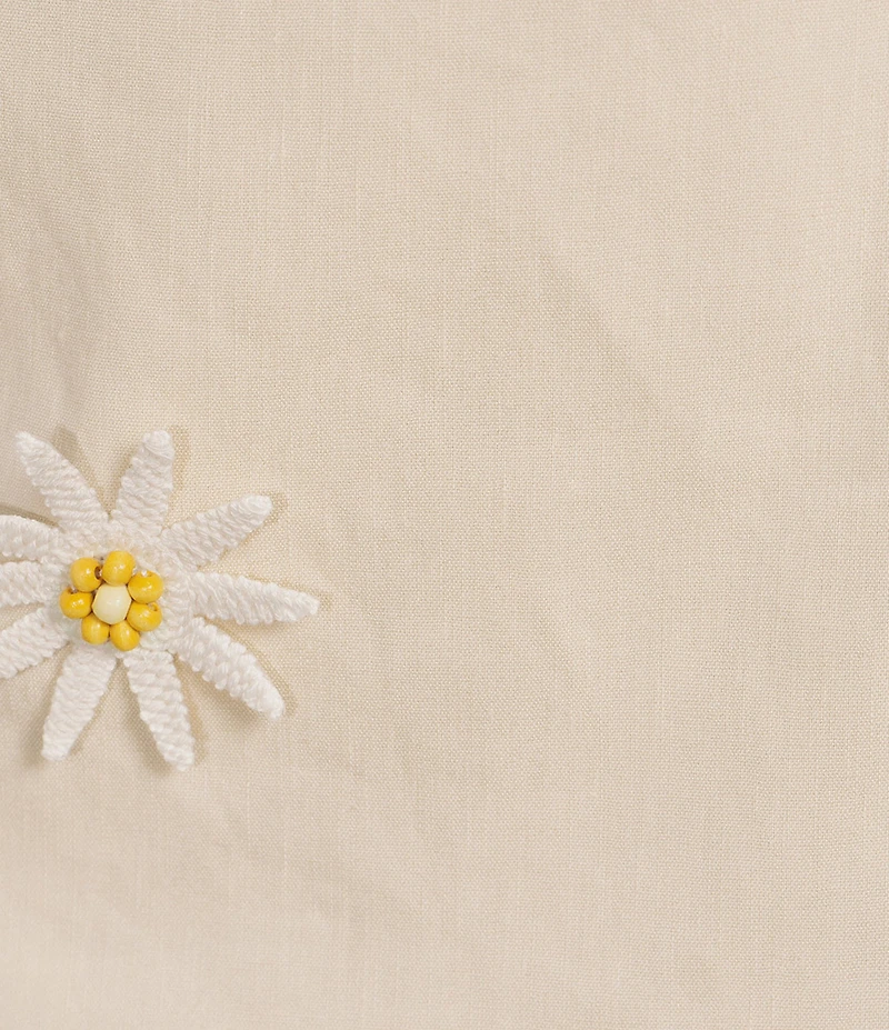 Antonio Melani Izzy Shell Flower Aline Coordinating Mini Skirt