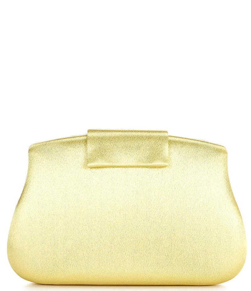 Antonio Melani Jackie Satin Stone Minaudiere Clutch Bag