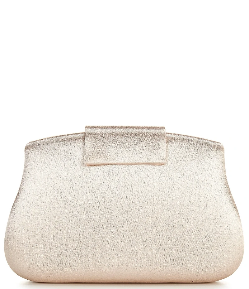 Antonio Melani Jackie Satin Stone Minaudiere Clutch Bag