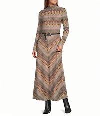 Antonio Melani Jade Turtleneck Long Sleeve Dress