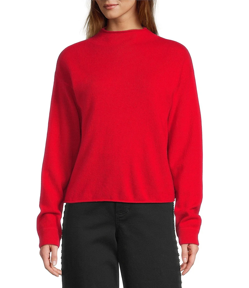 Antonio Melani Jessica Mock Neck Cashmere Sweater