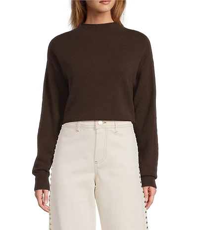 Antonio Melani Jessica Mock Neck Cashmere Sweater
