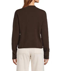 Antonio Melani Jessica Mock Neck Cashmere Sweater