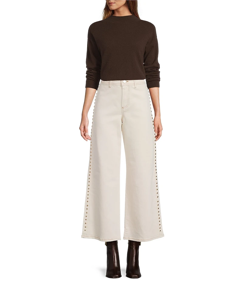 Antonio Melani Jessica Mock Neck Cashmere Sweater