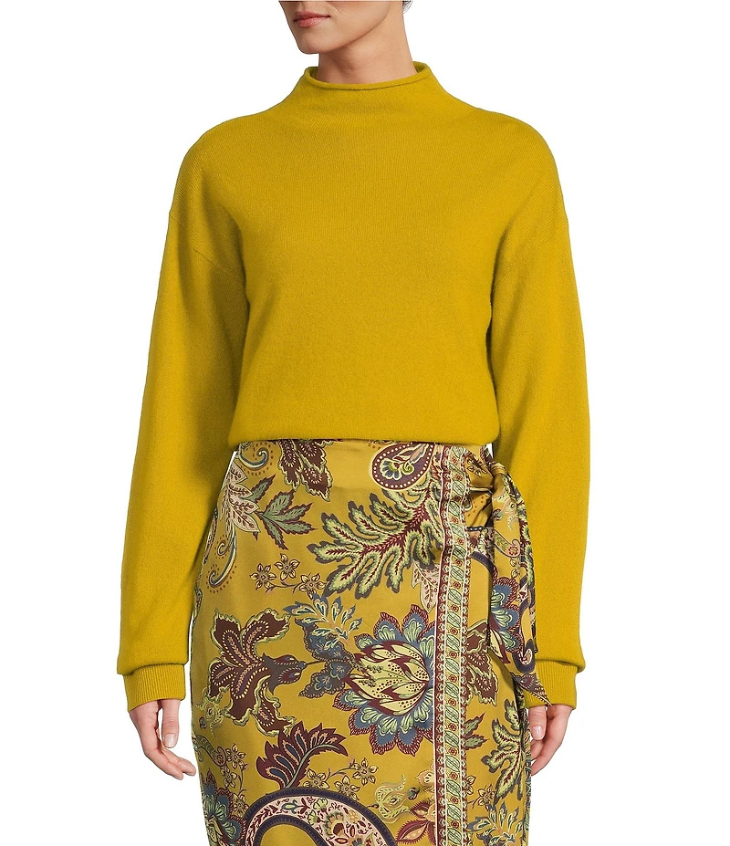 Antonio Melani Jessica Mock Neck Cashmere Sweater
