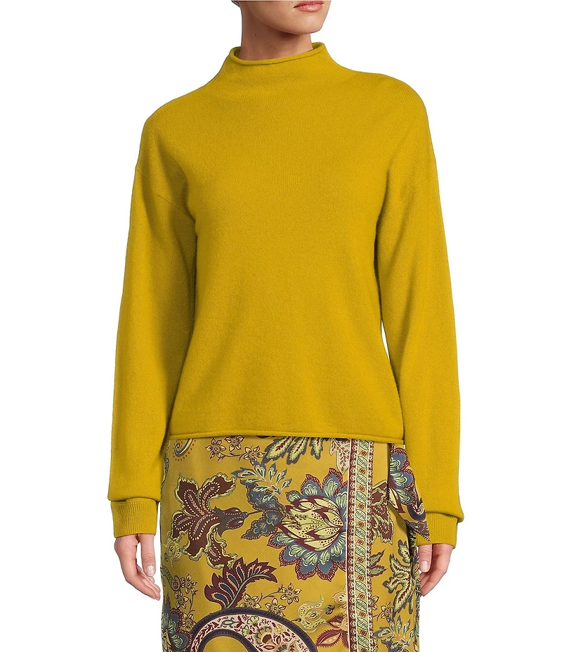 Antonio Melani Jessica Mock Neck Cashmere Sweater