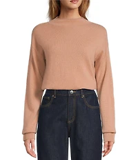 Antonio Melani Jessica Mock Neck Cashmere Sweater