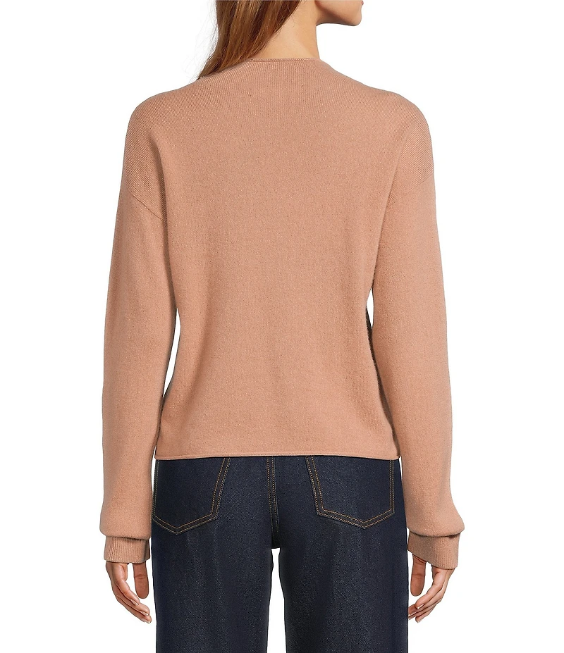 Antonio Melani Jessica Mock Neck Cashmere Sweater