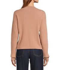 Antonio Melani Jessica Mock Neck Cashmere Sweater