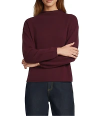 Antonio Melani Jessica Mock Neck Cashmere Sweater