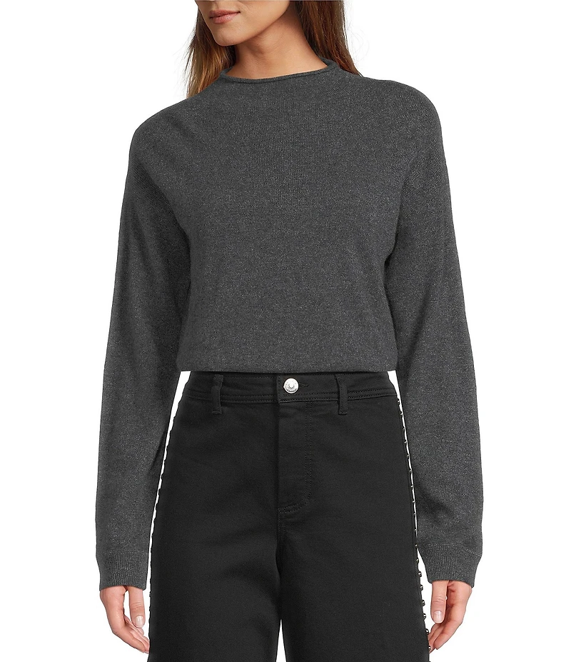 Antonio Melani Jessica Mock Neck Cashmere Sweater
