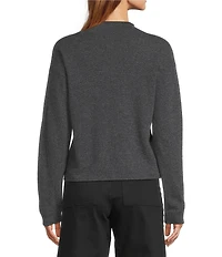 Antonio Melani Jessica Mock Neck Cashmere Sweater