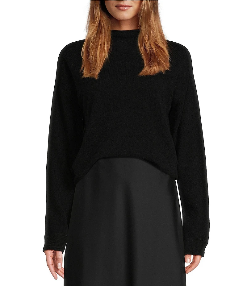 Antonio Melani Jessica Mock Neck Cashmere Sweater