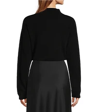 Antonio Melani Jessica Mock Neck Cashmere Sweater