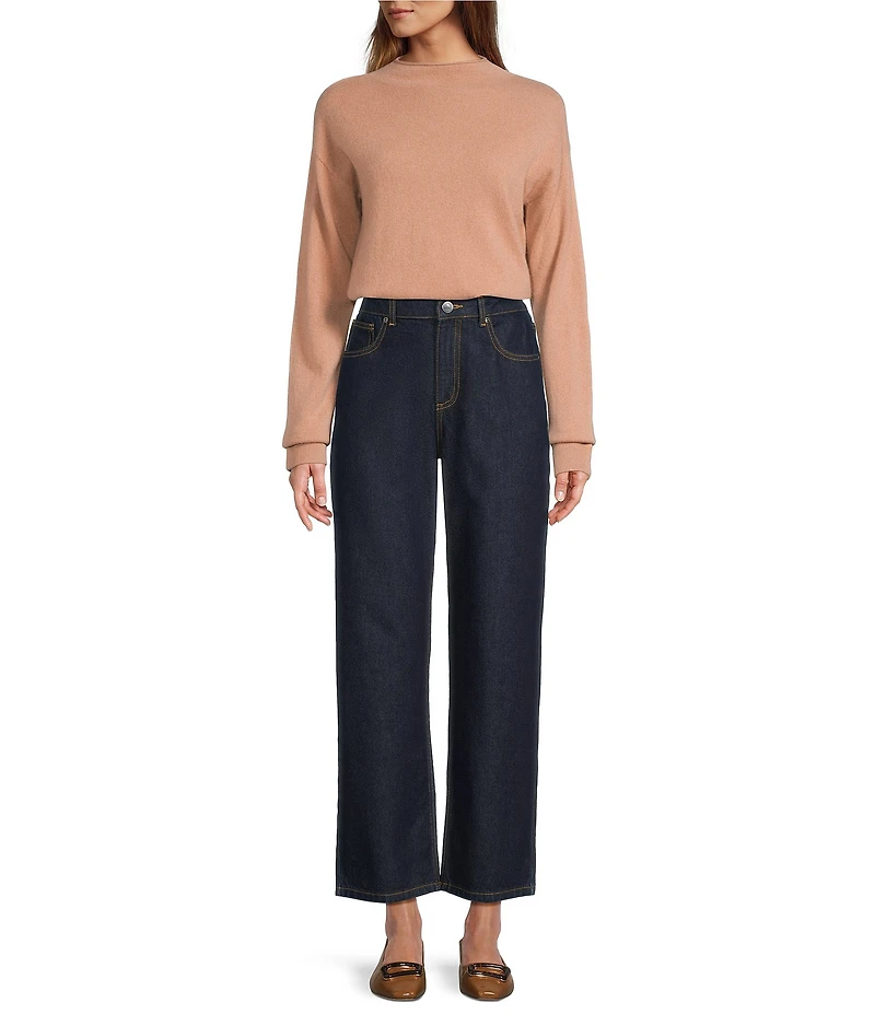Antonio Melani Jessica Mock Neck Cashmere Sweater