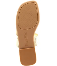 Antonio Melani Jolie Leather Toe Loop Flat Sandals