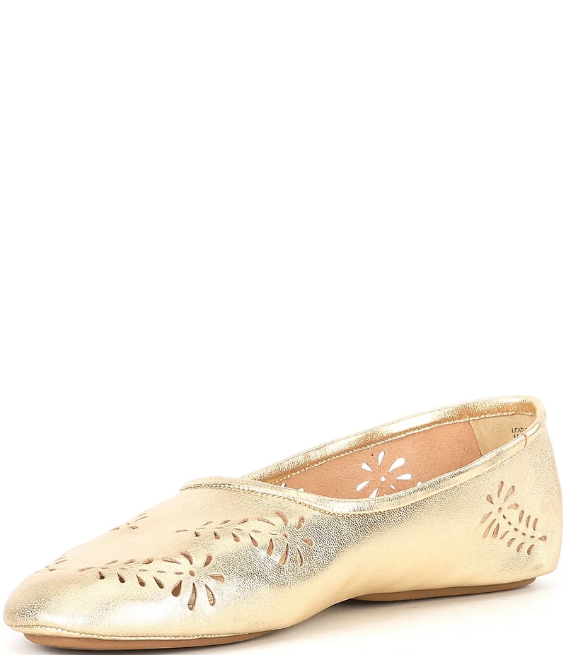 Antonio Melani Julian Leather Perforated Flats