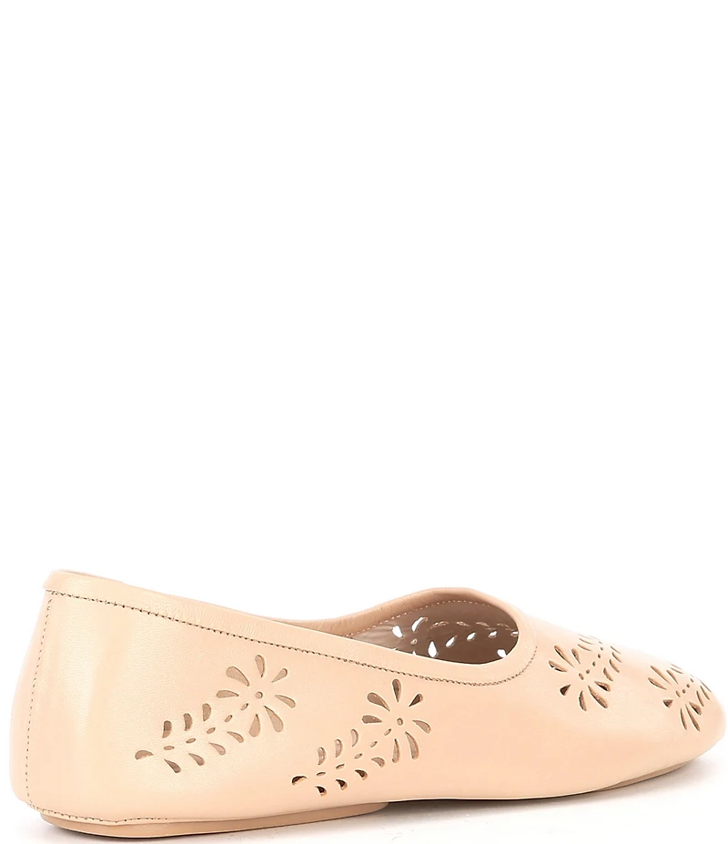 Antonio Melani Julian Leather Perforated Flats