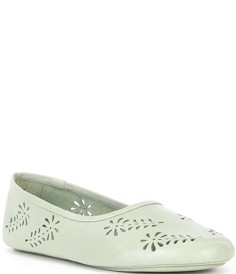 Antonio Melani Julian Leather Perforated Flats