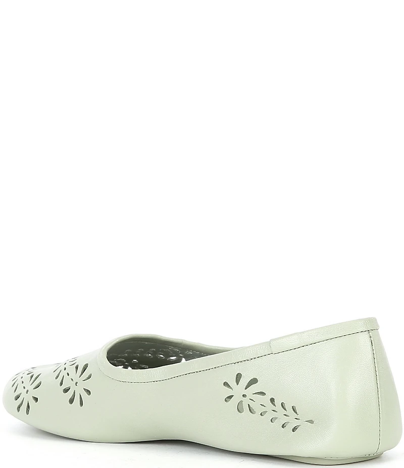 Antonio Melani Julian Leather Perforated Flats