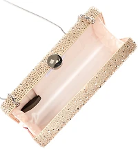 Antonio Melani Juliet Heat Set Beaded Minaudiere Clutch