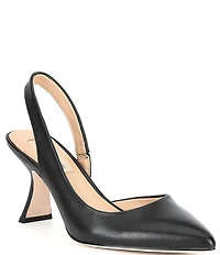 Antonio Melani Kacy Leather Slingback Pumps