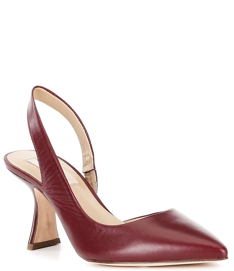 Antonio Melani Kacy Slingback Leather Pumps