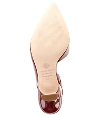 Antonio Melani Kacy Slingback Leather Pumps