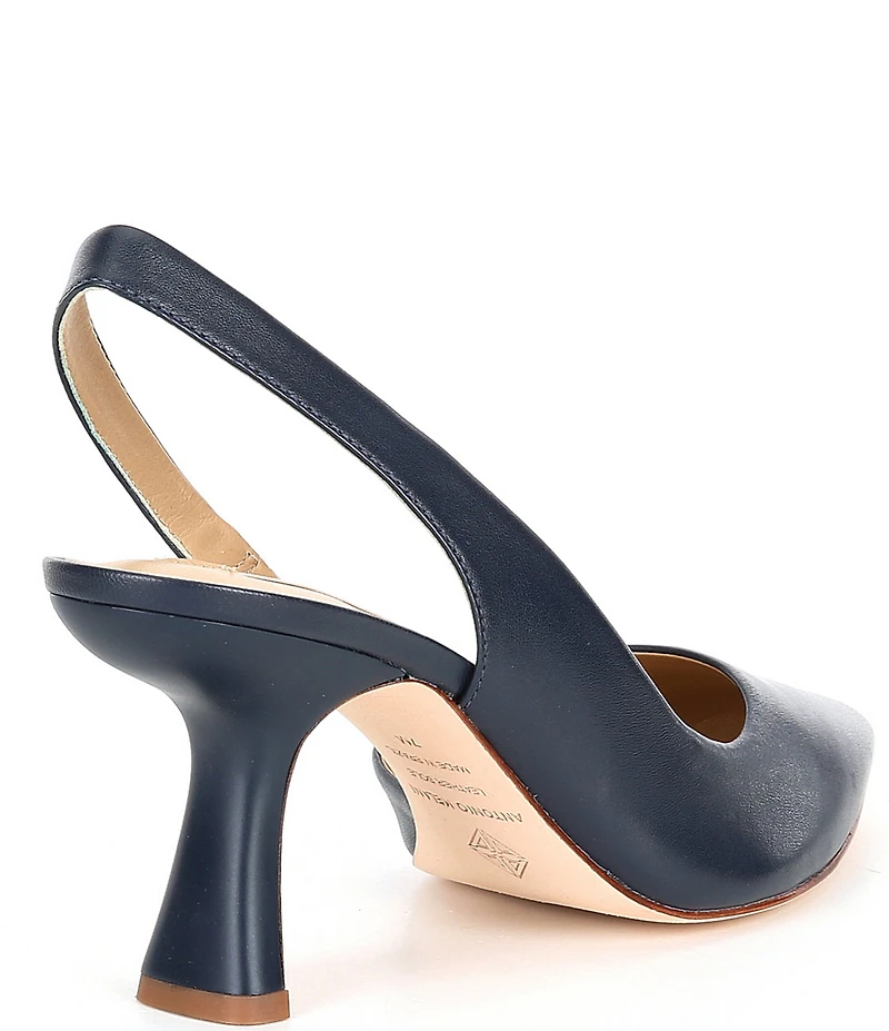 Antonio Melani Kacy Slingback Leather Pumps