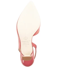 Antonio Melani Kacy Patent Leather Slingback Pumps