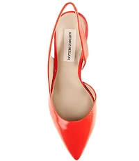 Antonio Melani Kacy Patent Leather Slingback Pumps