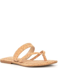 Antonio Melani Kade Cork Thong Flat Sandals
