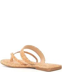 Antonio Melani Kade Cork Thong Flat Sandals