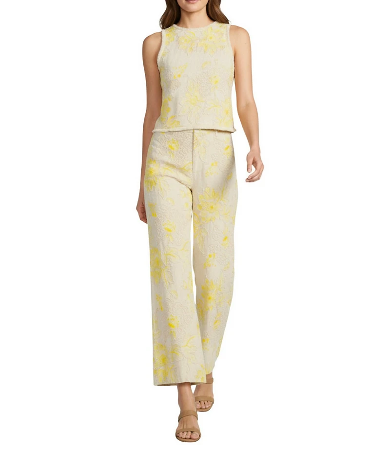 Antonio Melani Coordinating Kai Floral Soutache Sleeveless Blouse