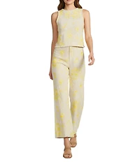 Antonio Melani Coordinating Kai Floral Soutache Sleeveless Blouse