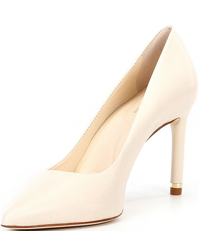 Antonio Melani Kara Leather Classic Pointed Toe Pumps