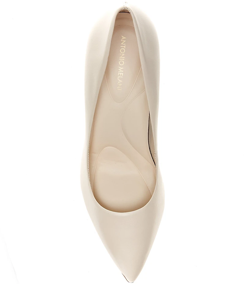Antonio Melani Kara Leather Classic Pointed Toe Pumps