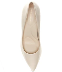 Antonio Melani Kara Leather Classic Pointed Toe Pumps